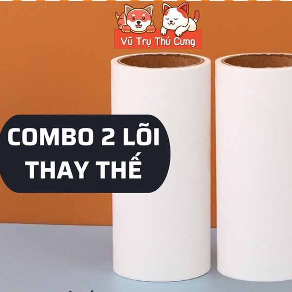 Cây Lăn Lông Chó Mèo, Lăn Bụi Quần Áo Tiện Lợi Size 16cm