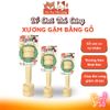 Đồ Chơi Xương Tạ Gỗ Cho Thú Cưng Gặm Sạch Răng DoggyMan