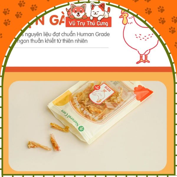 Snack Sấy Cho Chó Sụn Gà Vịt Natural Core 55g2