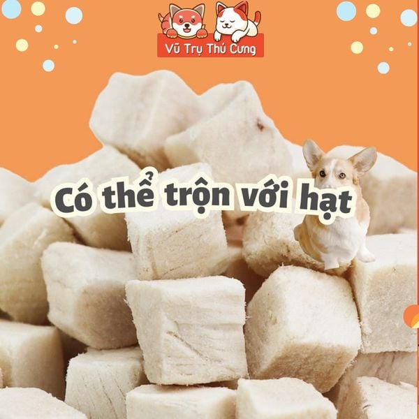 Ức Gà Sấy Khô Cho Chó mèo CATSDO 100g