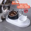 Bát Ăn Chống Kiến Và Chống Gù Lưng Cho Chó Mèo Kèm Bình Nước Tự Động