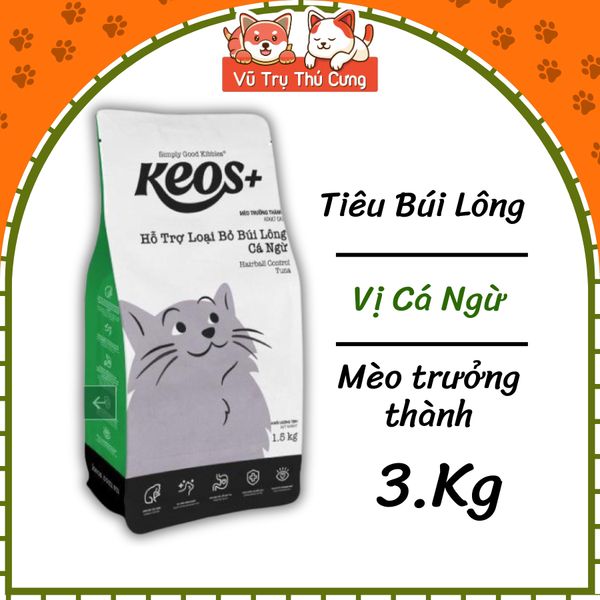 (3KG) Hạt Keos Cho Mèo Mọi Độ Tuổi Tốt Cho Tiêu Hóa