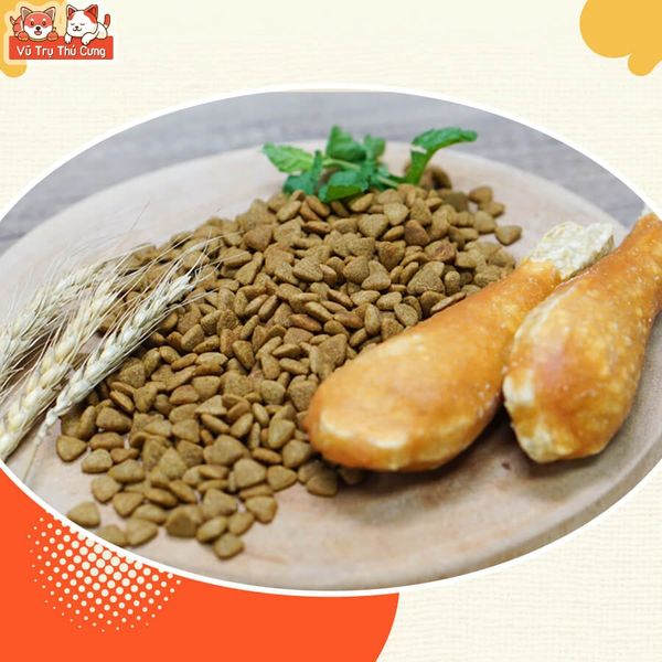 Snack Cho Chó Đùi Gà Chà Bá Da Bò Bọc Thịt Gà Doggyman Túi 2 cây