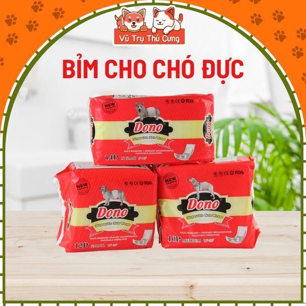 Tã Quần/ Bỉm Cho Chó Đực DONO nhiều size