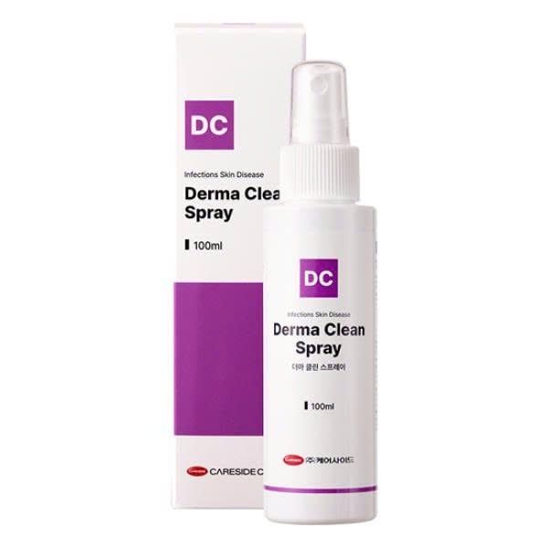 Xịt Nấm Da Derma Clean Spray Cho Chó Mèo 100ML - Thương Hiệu CareSide