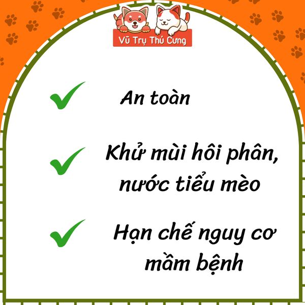 Men Vi Sinh Khử Mùi Hôi Cát Mèo, Giảm Vi Khuẩn Vime Yucca 100g2
