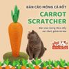 Bàn Cào/ Trụ Cào Móng Cho Mèo Hình Quả Cà Rốt Thương Hiệu FoFos