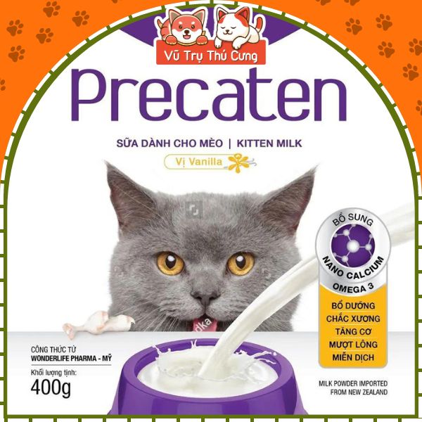 Sữa bột dinh dưỡng Dr Kyan Precaten cho Mèo hộp 100g