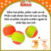 Đồ chơi cho Chó gặm hình bóng Tenis FOFOS (1 Banh Lẻ)