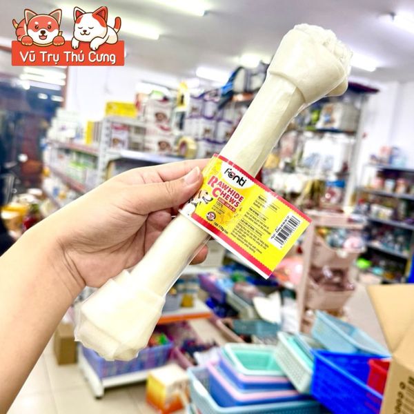 Thanh Da Bò Sữa 1 Cục Cho Chó Fonti Inu Size 6