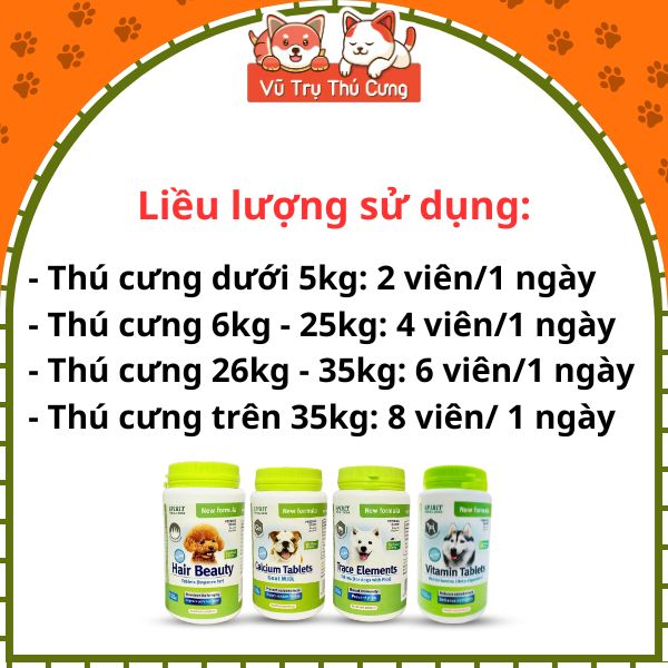 Viên Bổ Sung Dinh Dưỡng Cho Chó Spirit Hộp Nguyên2