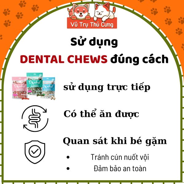 Xương Gặm Cho Chó Cao Cấp Dental Chews Altimate Pet