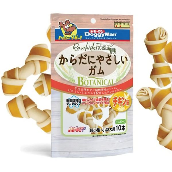 Snack cho Chó Dạng Xương Nơ DoggyMan Nhật Bản 10 cây