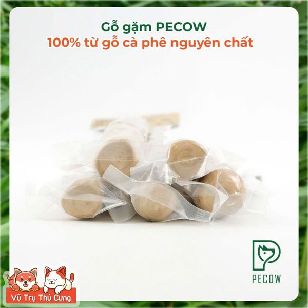 Đồ Chơi Cho Chó Thanh Gỗ Gặm Cà Phê Pecow