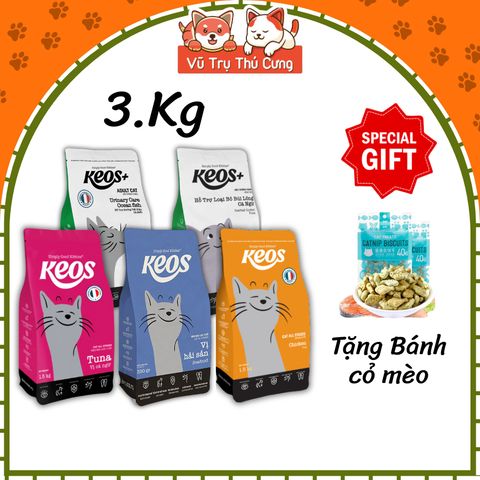 (3KG) Hạt Keos Cho Mèo Mọi Độ Tuổi Tốt Cho Tiêu Hóa