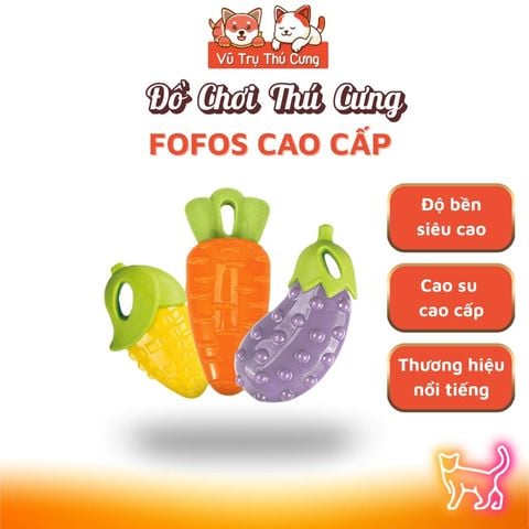 Đồ Chơi Cho Chó Gặm - Mẫu Trái Cây Cao Cấp FOFOS
