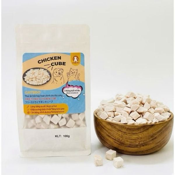 Ức Gà Sấy Khô Cho Chó mèo CATSDO 100g