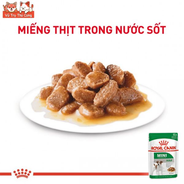 Pate Cho Chó Royal Canin Mini Adult Gói 85g