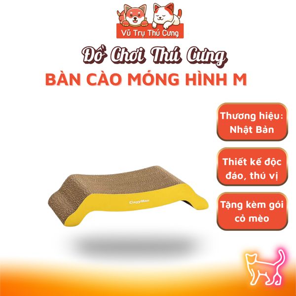 Bàn Cào Móng Cho Mèo Cattyman Thương Hiệu Nhật Bản