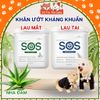 Khăn Ướt Lau Mắt / Lau Tai Cho Thú Cưng SOS 100 Miếng