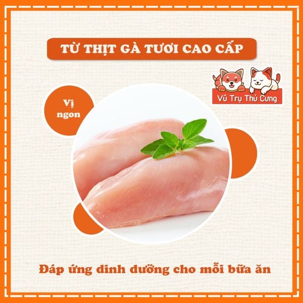 Snack cho Chó dạng Thanh Gà sấy dẻo DoggyMan 80g