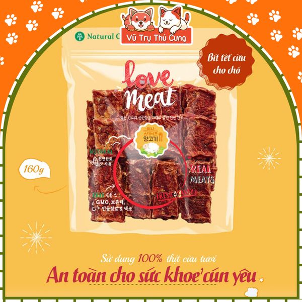 Snack Cho Chó Bít Tết Vị Bò/ Cừu/ Cá Hồi Natural Core