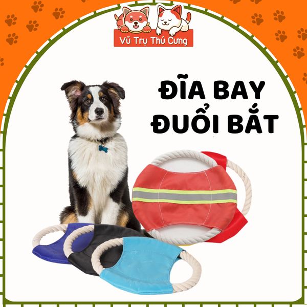 Đồ Chơi Cho Chó Đĩa Bay Huấn Luyện Đuổi Bắt Mon Ami