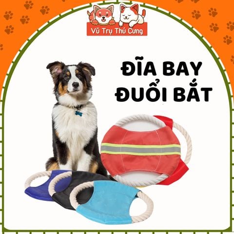 Đồ Chơi Cho Chó Đĩa Bay Huấn Luyện Đuổi Bắt Mon Ami