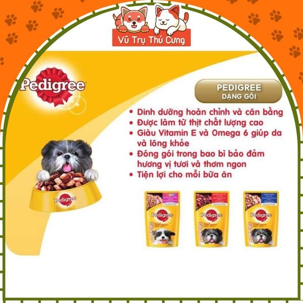 Pate cho chó Pedigree, Thái Lan, Thức ăn ướt cho Chó