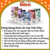 Hạt Cho Mèo Tebcity Không Độn Ngũ Cốc, Topping Gà Sấy 1Kg