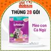Thùng 28 Gói Pate Cho Mèo Whiskas 80g