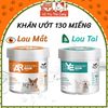 Khăn ướt lau mắt, lau tai cho Thú cưng hộp 130 miếng