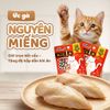 Combo 5 Gói Ức Gà Hấp Nguyên Miếng Cho Chó Mèo CattyMan