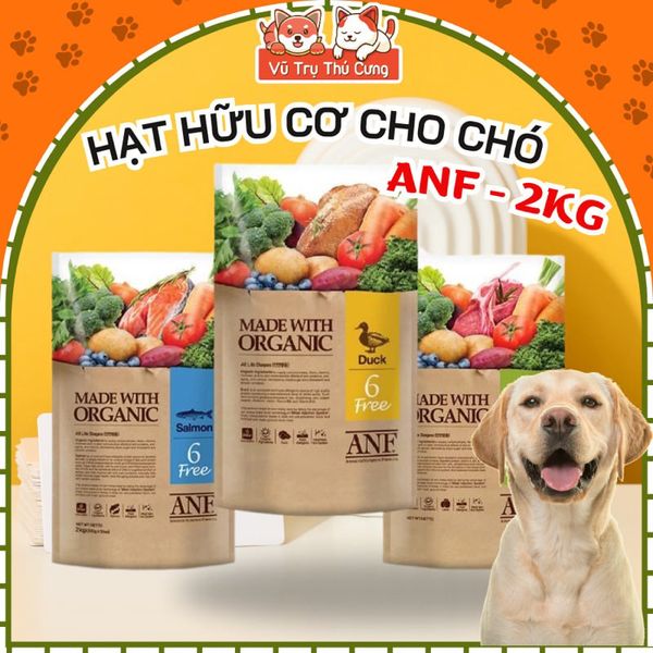 Thức Ăn Hạt Cho Chó ANF 6Free Hàn Quốc Nhiều Thịt & Rau Củ 1.6Kg