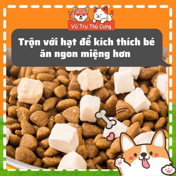 Thịt Sấy Cho Thú Cưng CATDO Bổ Sung Dinh Dưỡng