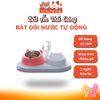 Bát Ăn Chống Kiến Và Chống Gù Lưng Cho Chó Mèo Kèm Bình Nước Tự Động