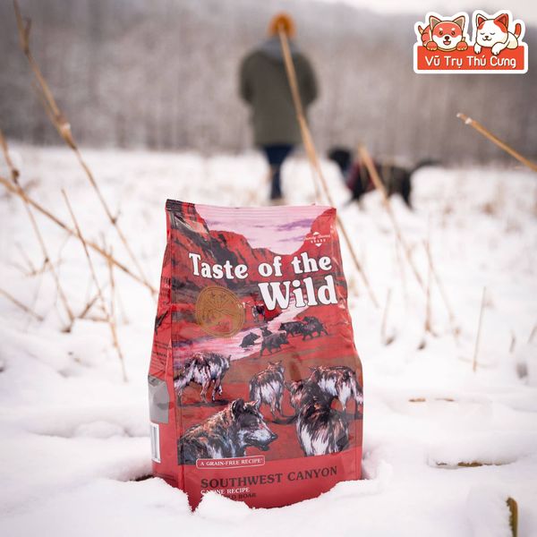 Hạt Cho Chó Taste Of The Wild 2KG Xuất Xứ Hoa Kỳ Dành Cho Chó Kén Ăn, Không Ngũ Cốc Và Giàu Protein