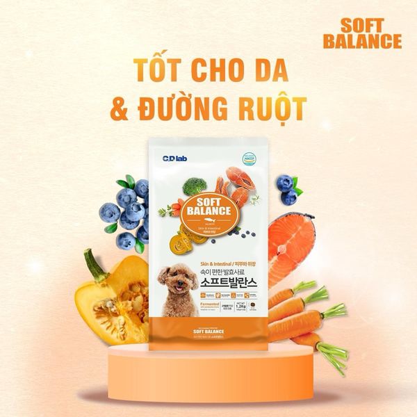 Thức Ăn Hạt Mềm Cho Chó ANF, Soft Balance Hàn Quốc