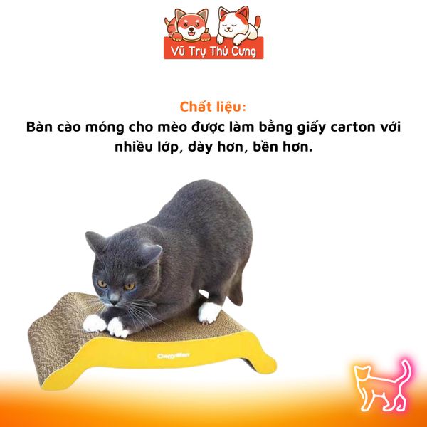 Bàn Cào Móng Cho Mèo Cattyman Thương Hiệu Nhật Bản