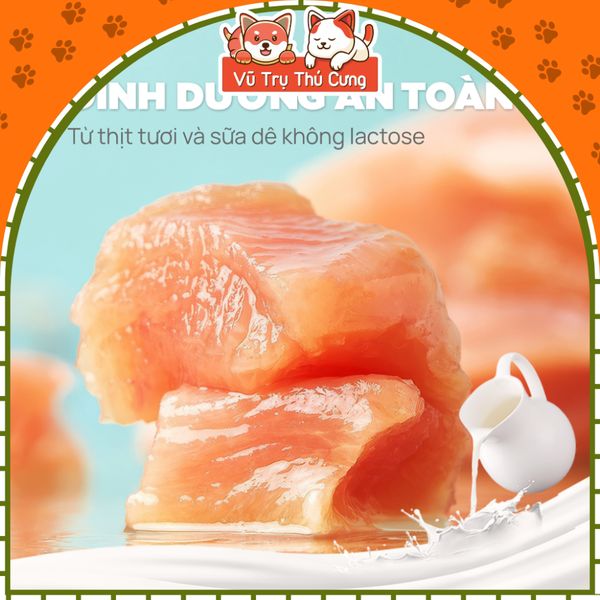 Hộp 30 Thanh Súp Thưởng Sữa Dê PetQ Cho Mèo2
