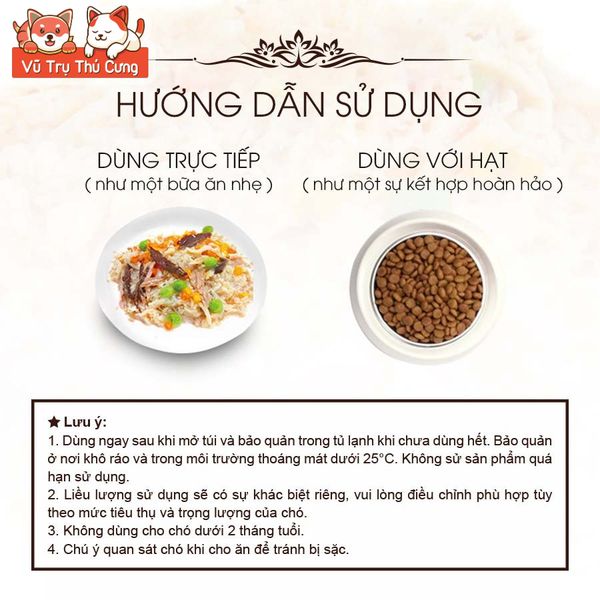 Pate Cho Chó Doggyman Dạng Thịt Đóng Gói Bổ Sung Rau Củ Gói 70g