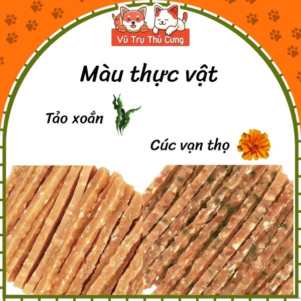 Snack Que gà Collagen cho chó DoggyMan 100g
