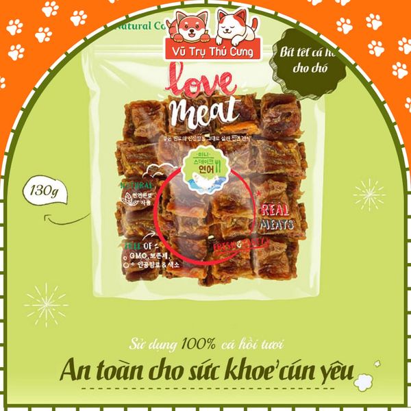 Snack Cho Chó Bít Tết Vị Bò/ Cừu/ Cá Hồi Natural Core
