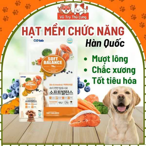 Thức Ăn Hạt Mềm Cho Chó ANF, Soft Balance Hàn Quốc