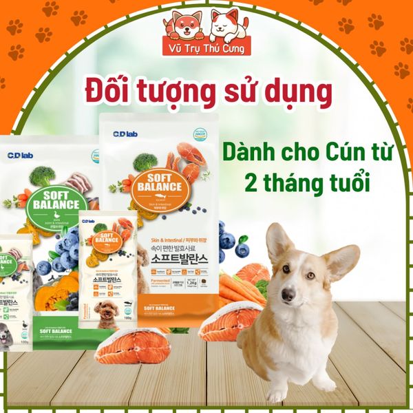 Thức Ăn Hạt Mềm Cho Chó ANF, Soft Balance Hàn Quốc