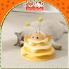 Đồ Chơi Cho Mèo-Tháp Banh 3 Tầng Có Lò Xo2