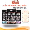 Cát Nhật Đen MoonCat 9L vệ sinh cho mèo, vón cục, khử mùi tốt