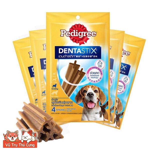 Snack Cho Chó Que Gặm Pedigree Dentastix Chăm Sóc Răng Miệng