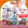 Thức Ăn Hạt Cho Mèo Mister Donut T1 & T2 Topping Thịt Sấy