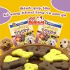 Bánh Quy Cho Chó DoggyMan Vị Rau củ & Vị Sữa